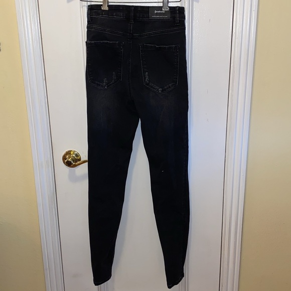 Stradivarius Brand Black Jeans Size 2 - Picture 6 of 6